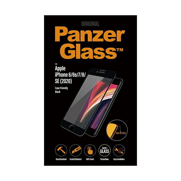 Szkło Hartowane Panzerglass E2E Super+ Do Iphone 6/6S/7/8 /Se 2020 / Se 2022, Case Friendly