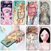 Чехол для телефона Shintaro Kago с рисунком ужасов для Xiaomi Redmi Note 7 8 9 10 Lite 11 11E 11T 12 Pro 11S 4G 10T 5G 8T 9S 10S