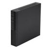 Корпус для компьютера Mini ITX DX01 Тонкий Половинной высоты Быстрый отвод тепла Поддержка VESA