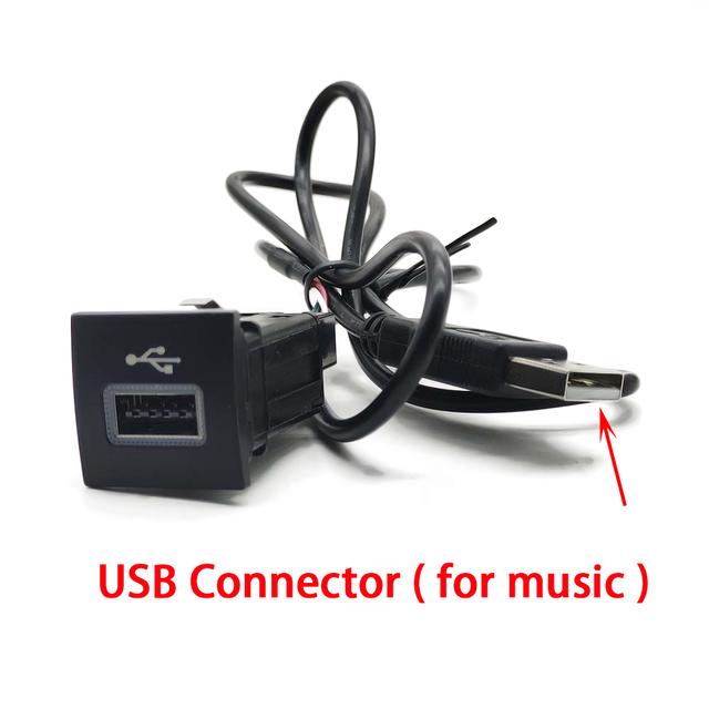 Автомобильное USB-зарядное устройство для VW Golf 6 Jetta 5 MK5 Scirocco 2006-2012 PD Quick Charge QC3.0, кнопка автомобильного адаптера для зарядки телефона