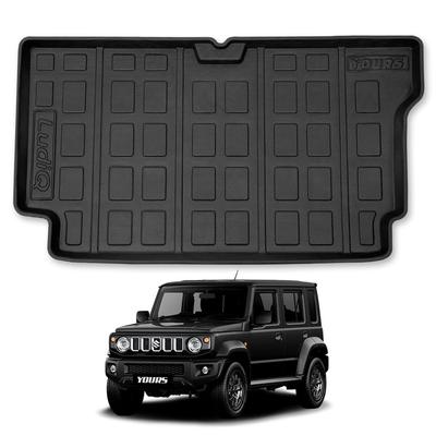 3D Спортивный коврик для Jimny Nomad Коврик для багажника автомобиля Внутренний резиновый Новый автомобиль JIMNY S YOURS 5-дверный, Водонепроницаемый, Пятноустойчивый, Устойчивый к царапинам Багажник,