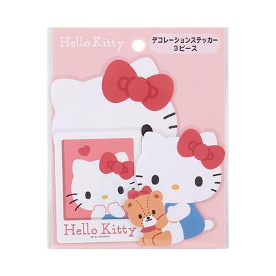 Sanrio Sanrio New Life Набор наклеек для декора Hello Kitty Hello Kitty xx Персонаж 001996 SANRIO (САНРИО) 11,3 8,2 0,1см