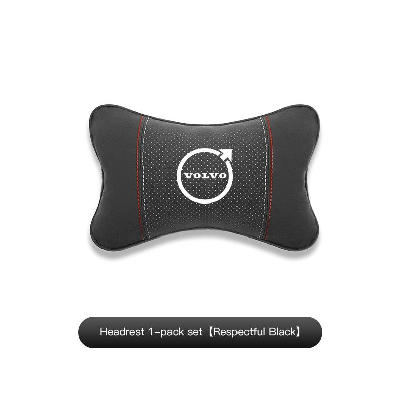 Car Headrest Neck Pillow Waist Pillow For Volvo V60 V40 XC90 S60 C30 XC60 V50 V70 S90 Olestar AWD XC40 Car Interior Accessories