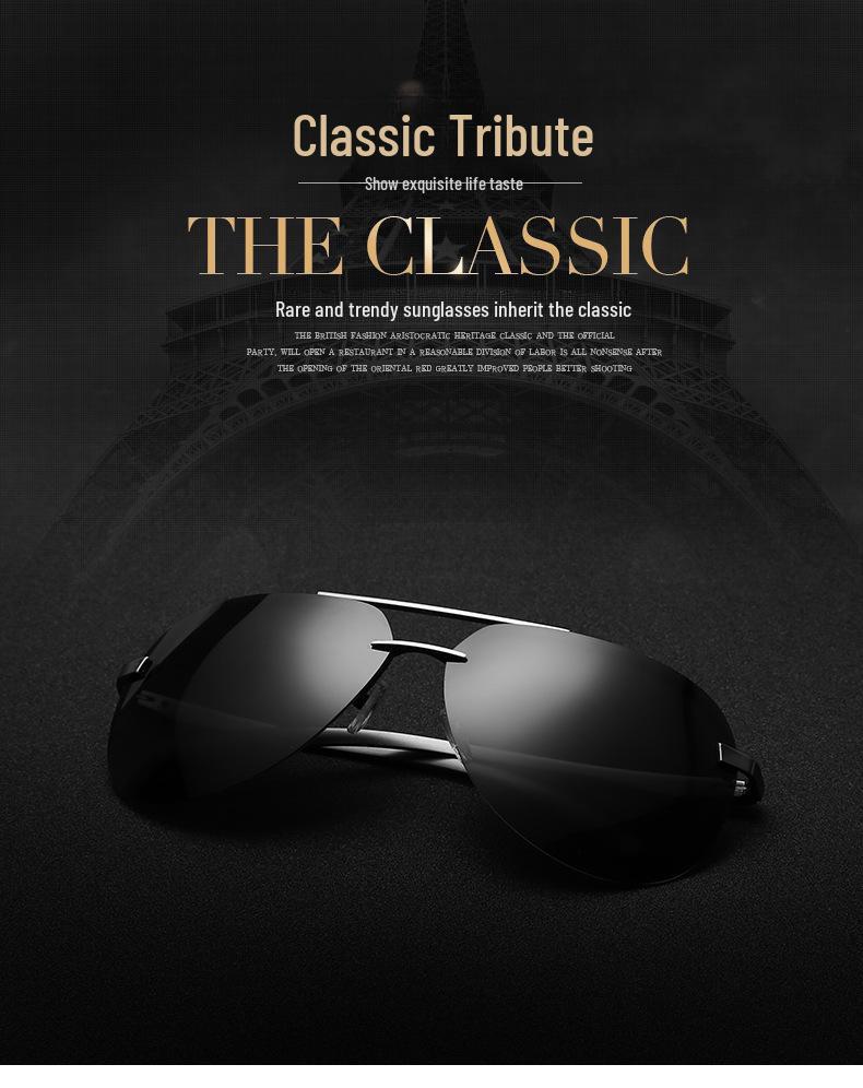 Модные поляризованные солнцезащитные очки для мужчин: Очки для вождения и рыбалки с защитой от ультрафиолета