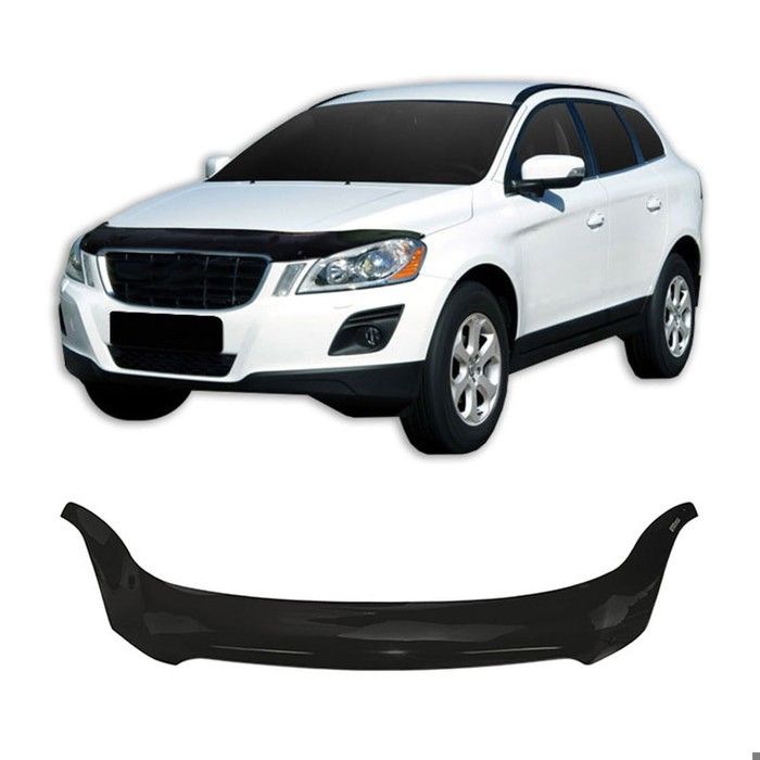 SCOUTT | Bra Capot Déflecteur Protection Pour Volvo XC60 2007-2013, Aérodynamique, Assemblage Facile, Aucun perçage requis