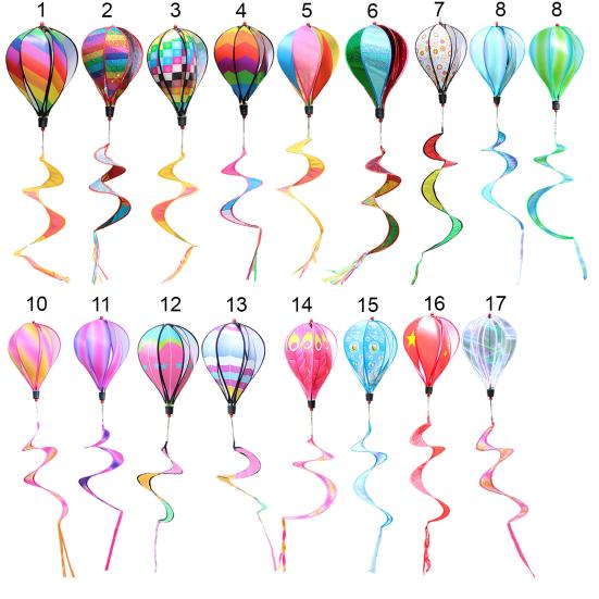 1 компл. ветровой спиннер, воздушный шар, декоративный ПВХ, свадебный ловец снов для двора