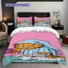 Garfield Comforter Set Cozy Cute Cartoon Threepiece Set 1 Duvet Cover 2 Pillowcase Without Core Soft And Comfortable