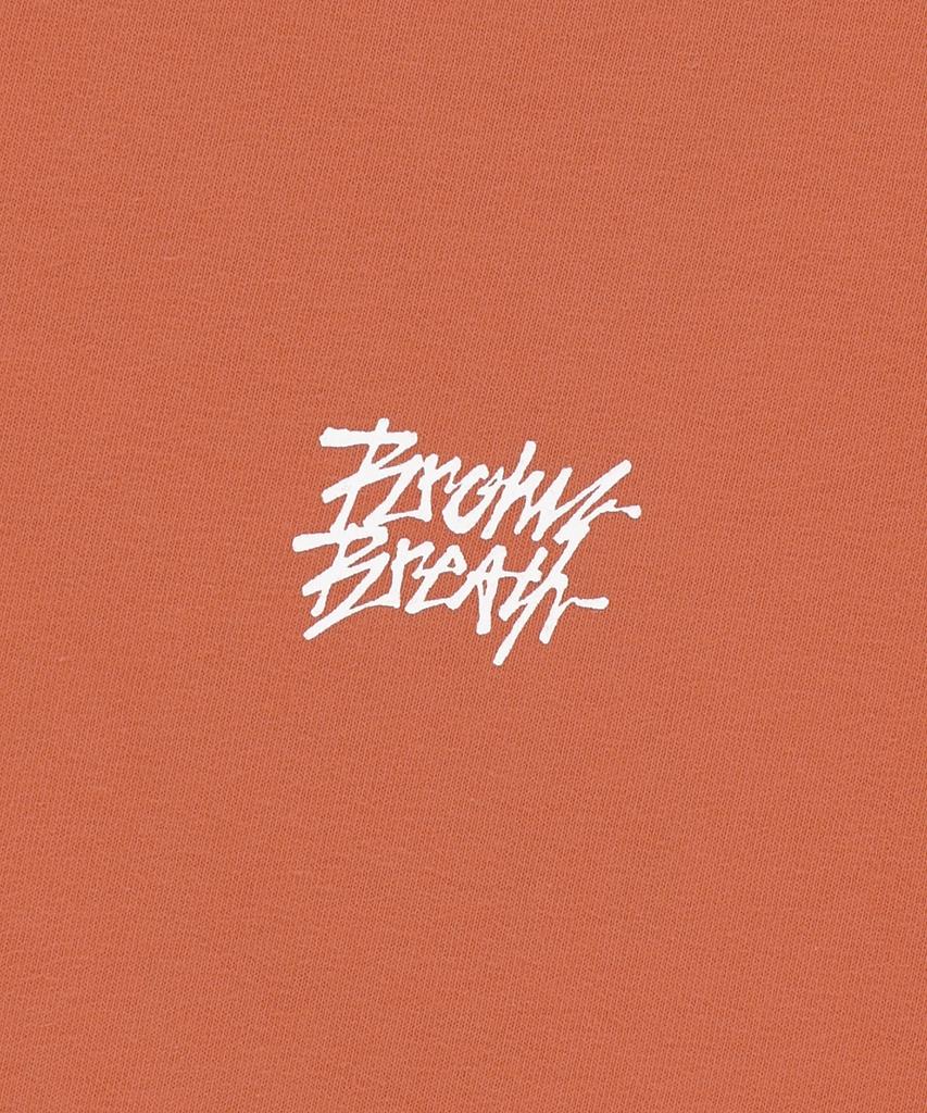 BROWNBREATH Футболка с принтом Crush Tag Ollie - Оранжевая