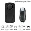 Vibration Detector Alarm Waterproof Bike Motorcycle Electric Bicycle Car Motorcycle Accessories Security Anti Lost Wireless Remote Control