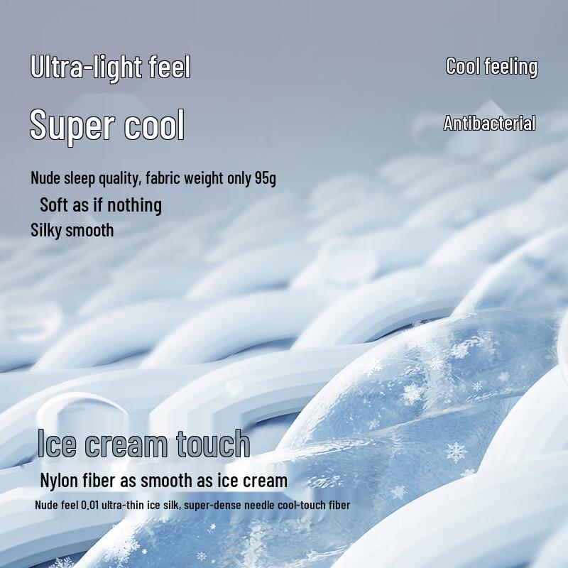 JD S&T Охлаждающее мужское антибактериальное боксерское нижнее белье из сетки Ice Skin, 3 шт.