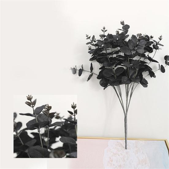Artificial Flower Realistic Faux Eucalyptus Looking Vibrant Color Attractive Flower Dining Table Fake Plant Decor for Home