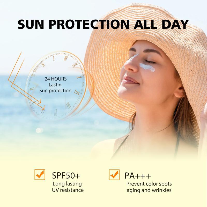 Uv Protection Cream Refreshing Non-sticky Skin Protection Cream