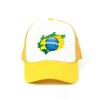 Men Women Football Brazil Team Snapback Cap 2018 Brazil Fan Soccer Sports Cap Yellow Green Brazil National Parrot Flag Hat YY456