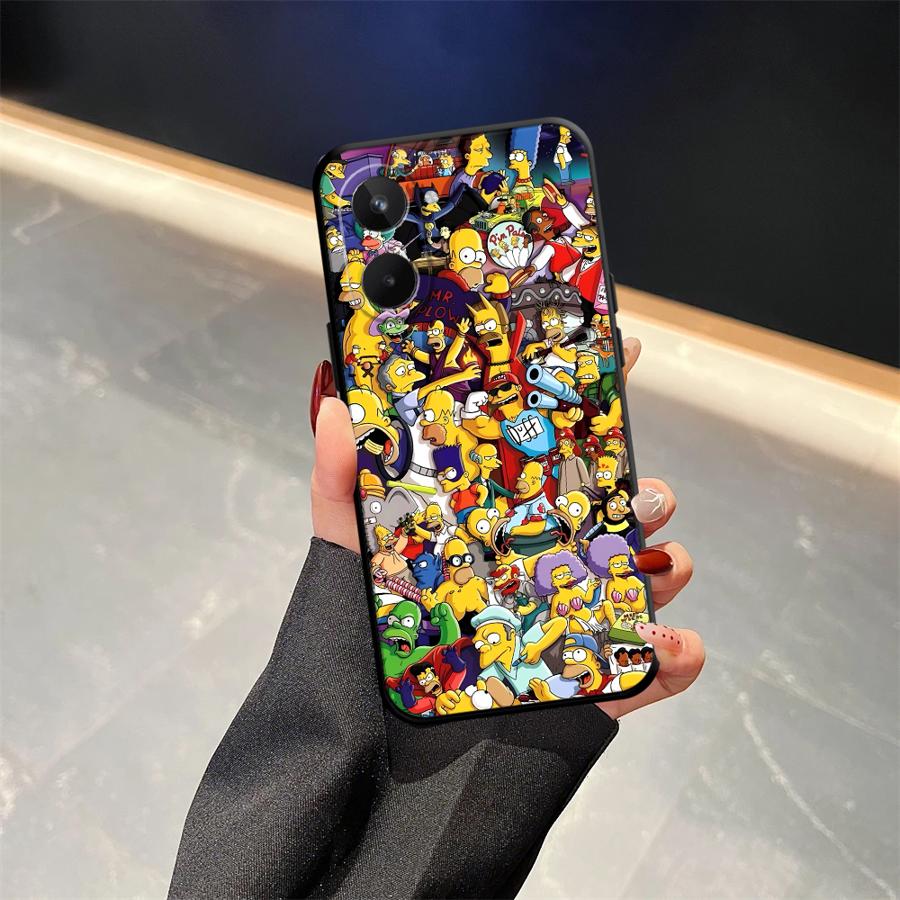 Чехол для телефона S-simpsons для Realme C21 Nazro 50 50i P3 Ultra 11 Pro C33 C35 C53 C55 12 14 GT Master Neo2 C25 C15 C12