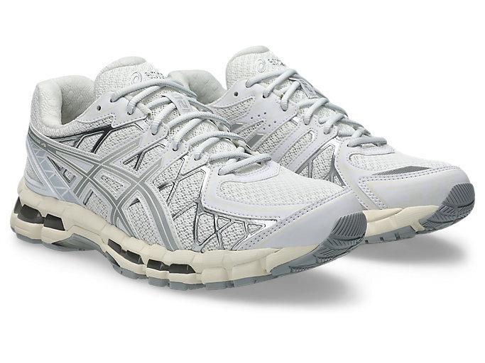 1203A388-100 Asics Gel-Kayano 20 Белый Чистое Серебро (Мужской)