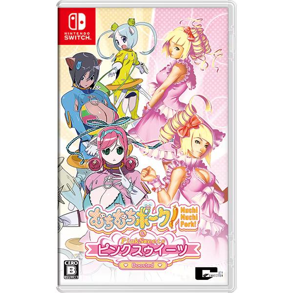 NINTENDO SWITCH Muchi Muchi Pork! & Pink Sweets Boosted Japan NEW
