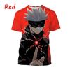 Latest Jujutsu Kaisen 3D Printing Casual T-shirt Popular Classic Anime Men's Fashion Harajuku Top T-shirt Gojo Satoru T-shirt