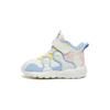 Comfortable Versatile Non-Slip Wear-Resistant High-Top Walking Shoes Baby Shoes Blue White Pink 322240017-1