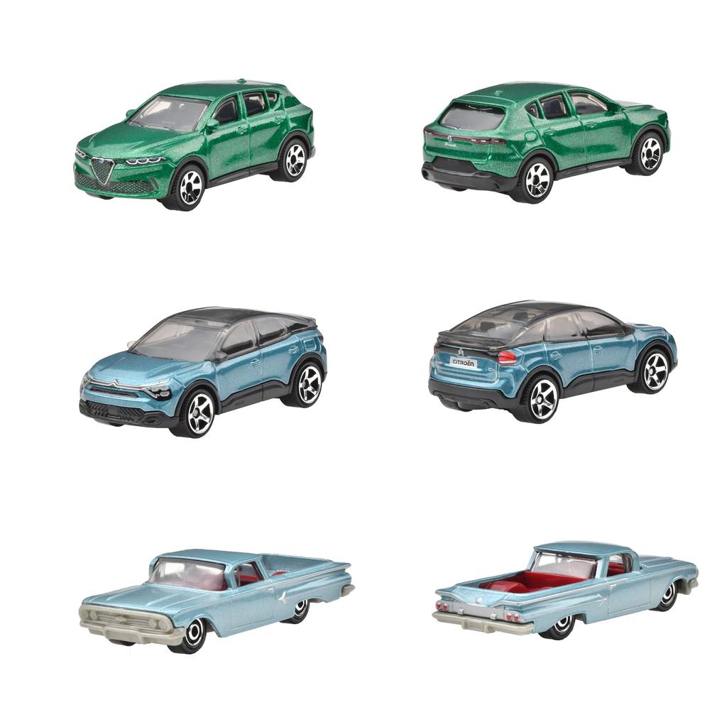 Matchbox Basic Car A Assortment Vehicle Toys Mini Cars 24 Cars Box Sold for Ages 3 and Up Multi 98CA-30782