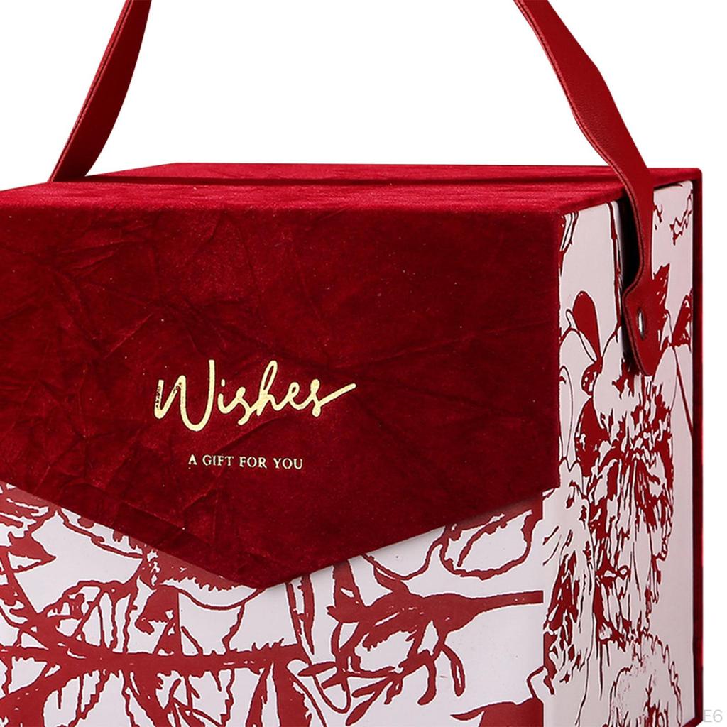 Свадебная коробка конфет, подарок подружке невесты, элегантная сумка для подарков, переносные принадлежности с ручкой для