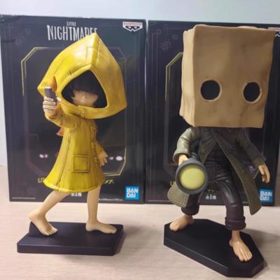 Little Nightmares Аниме Игровая Фигурка Шесть Моно ПВХ Модель Мультяшный Игровой Персонаж Настольное Украшение Коллекция Хэллоуин Детская Игрушка Подарок