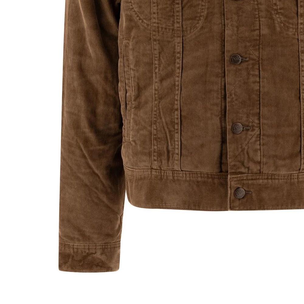 Polo Ralph Lauren Buttoned Corduroy Trucker Jacket Men's 710950870-001