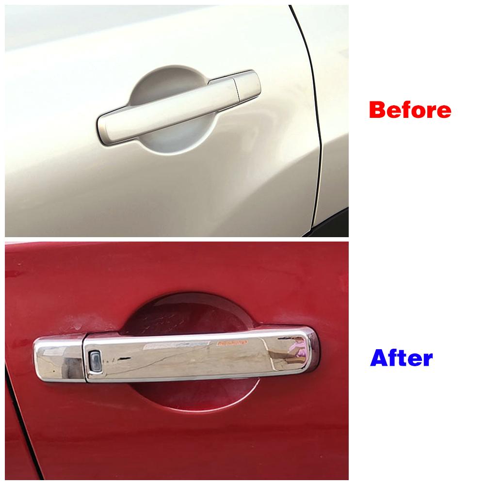Хромированная крышка ручки боковой двери для Nissan Qashqai J10 Altima Pathfinder R51 Navara D40 Sentra Maxima Quest
