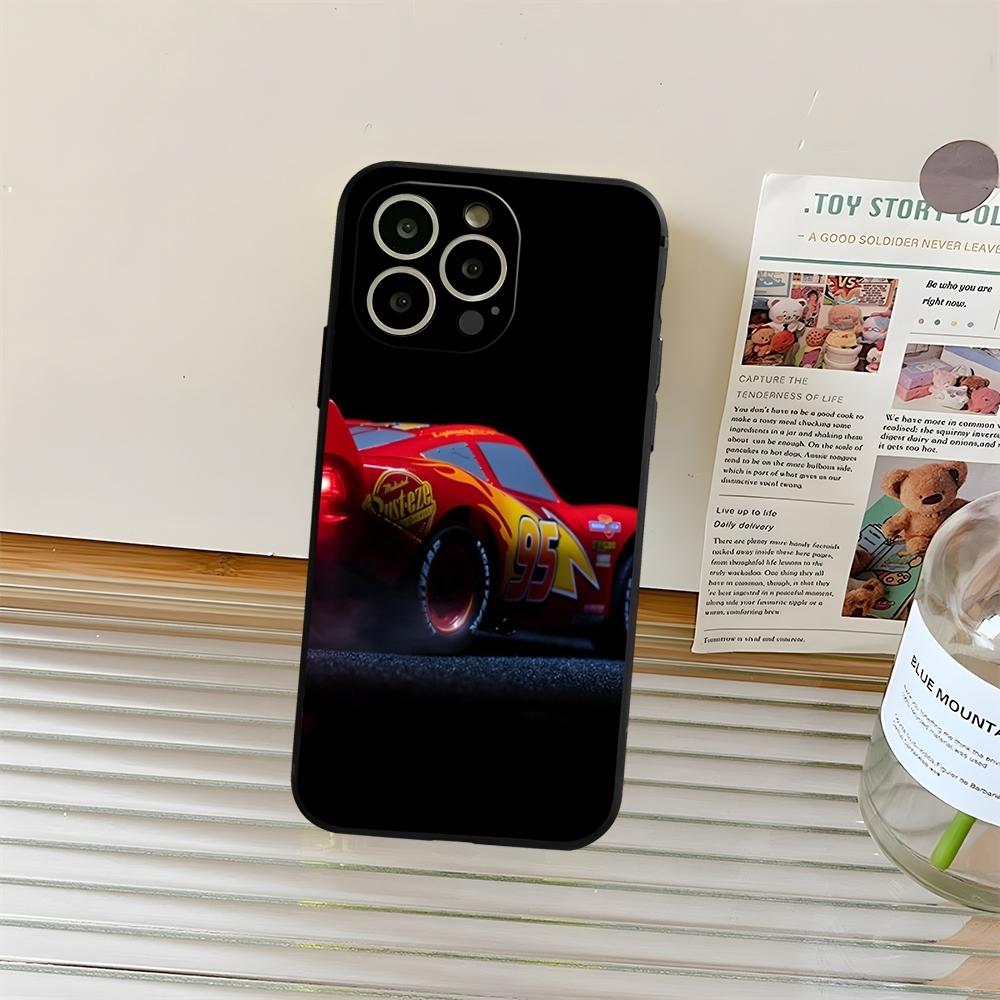 Cars Flash M-McQueen Red-95 Phone Case Fundas For Iphone 13 17 11 15ProMax 14 12 16 Pro Xs Max Mini Xr X Plus Coque