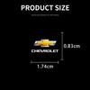 sdwp2 Car Styling Steering Wheel Markings Stickers Interior Decoration Decal for Chevrolet Captiva Trax Equinox Cavalier Cruze Malibu