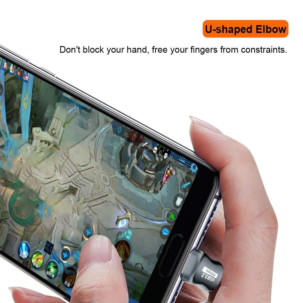 Кабель для передачи данных OTG 4K 60 Гц, линия быстрой зарядки PD 100 Вт, чип Emark, кабель USB 3.1 Gen 2 Type-C