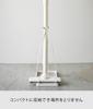 Yamazaki Stick Cleaner W15 x D24 x Cordless Vacuum Cleaner Vacuum Cleaner 3273 Stand, White, Approx. H38cm, Tower, Stand, Stand,