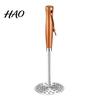 Ergonomic Wood Handle Masher Stainless Steel Potato Masher, Wooden Food Press for Baby Manual Ricer Tool Puree, Crusher, Kitchen Gadget Mashed Pumpkin