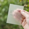 50 Sheets Waterproof Transparent Memo Pad Sticky Notes Bookmark Marker Memo Sticker Paper Office School Student Supplies
