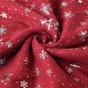 Women Printing Silk Scarf New Autumn Winter Retro Christmas Gift Snowflake Silver Polka Lady Print Casual Voile Shawls Wraps Scarf