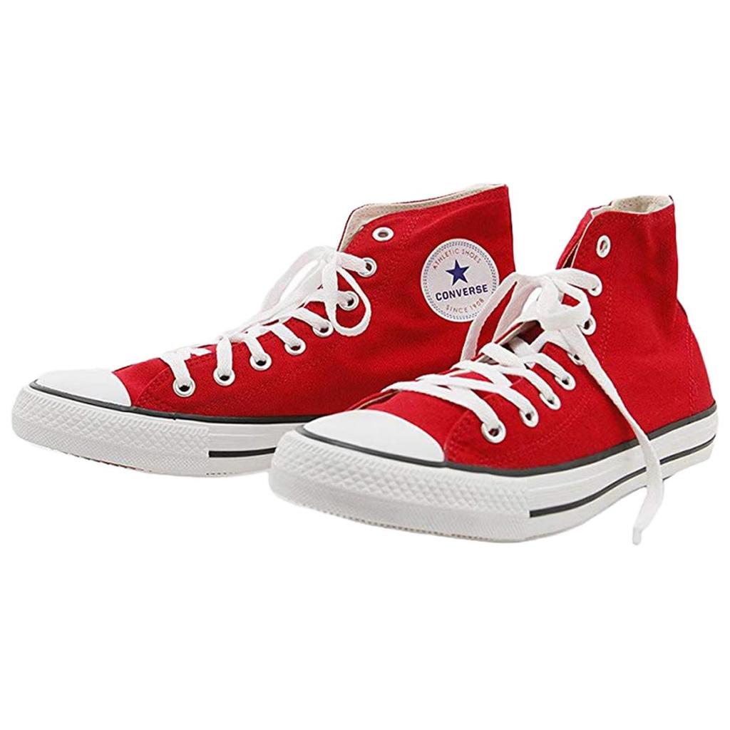 Converse Nextar Удобные Прочные Амортизирующие Высокие Кеды Сникеры Унисекс Красные 32765012