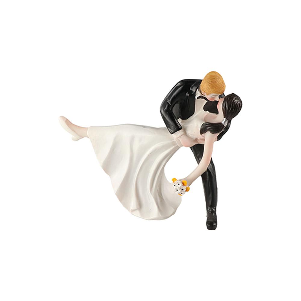 Funny Bride and Groom Figurines Romantic Marry Figurine Cake Toppers Dolls Marry