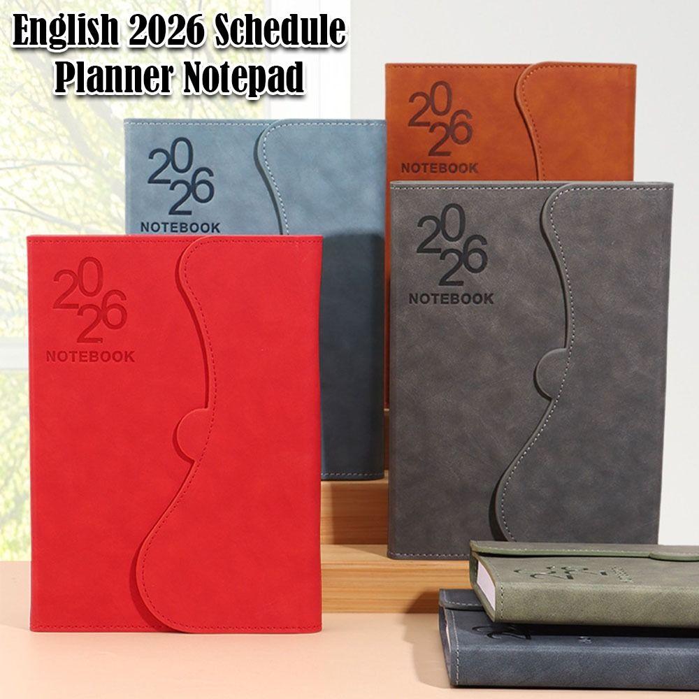 Efficiency Manual Notebook English Diary Weekly Planner To Do List Notepad School Office Supplies