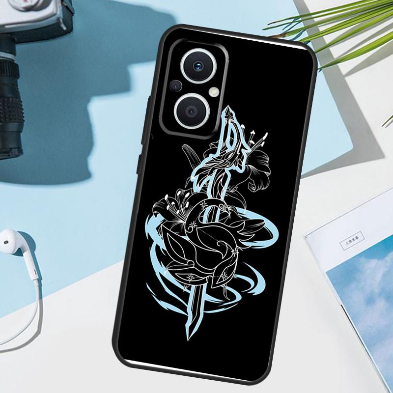 Genshin Impact Kaeya Case For OPPO Reno 13F 13 12 11 F 8T 7 8 10 Pro OPPO Find X8 X6 Pro X3 X5 Lite Cover Funda