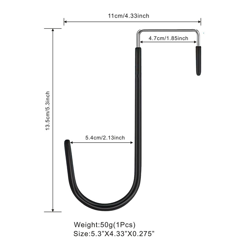 Над дверью крючок 4 шт. в упаковке одинарный металлический крючок для подвешивания полотенец пальто