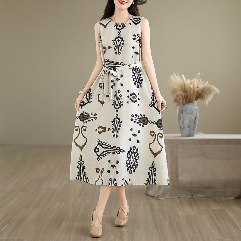 Women's Short Sleeve Cotton Dress