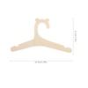 5/10/20/50pcs Baby Clothes Rack Cute Bear Wooden Children Clothing Hanger Home Girl Princess Room Nursery Decor for Kids Present