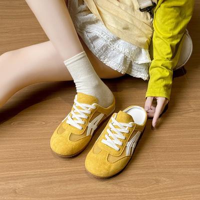 Маленькие белые туфли женские летние новые студенческие повседневные спортивные универсальные полуподнос