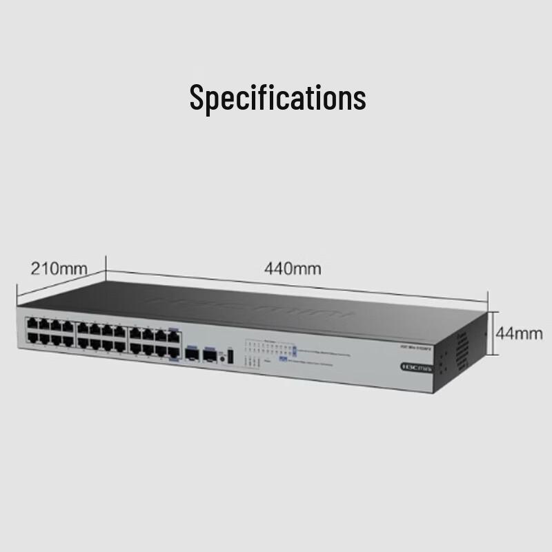 H3C Mini S1226FX 24-Port Gigabit Enterprise Switch