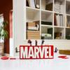 Игрушка LEGO Marvel Логотип и Минифигурка, Подарок на День Рождения, Строительные Блоки, для Мальчиков и Девочек, Возраст 12, 13 и 14 лет, Ученики Начальной Школы, Товары Marvel,