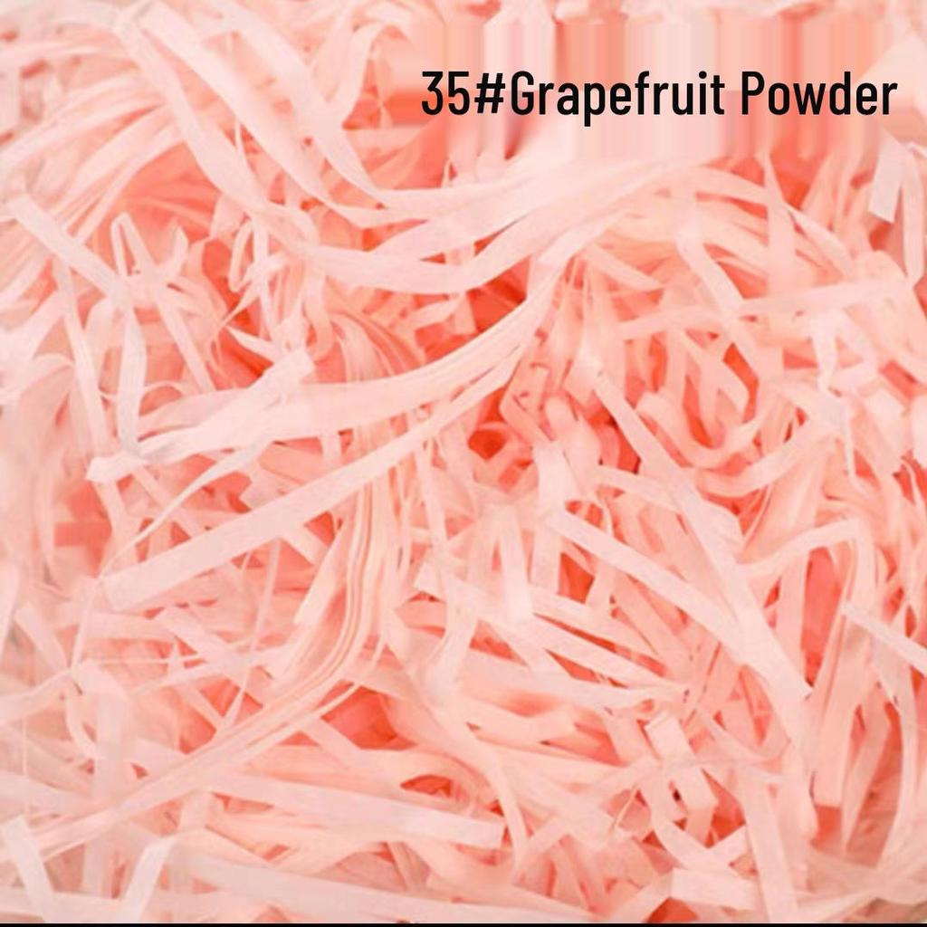 Multicolor Crinkle Paper Filler for Gift and Candy Box Packaging, Jewelry Cardstock Padding, 50g