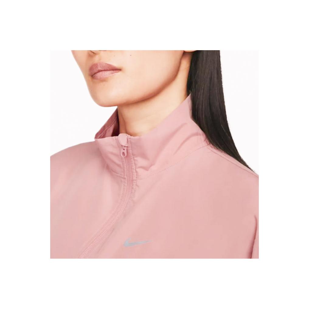 Nike Loose-Fit Casual Turtleneck Long-Sleeve Jacket Women Outerwear Pink FB4695-618
