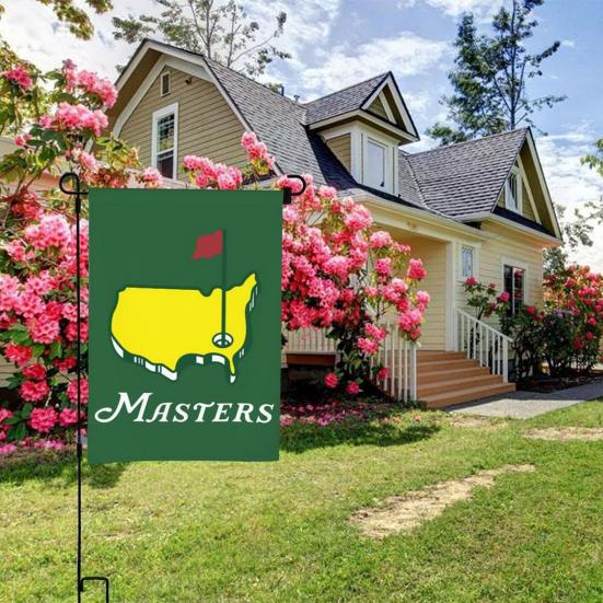 Двусторонний флаг для гольфа, баннер для сада, дома, в помещении, на открытом воздухе, дворе, устойчивый к выцветанию, забавный, для вечеринки в гольф