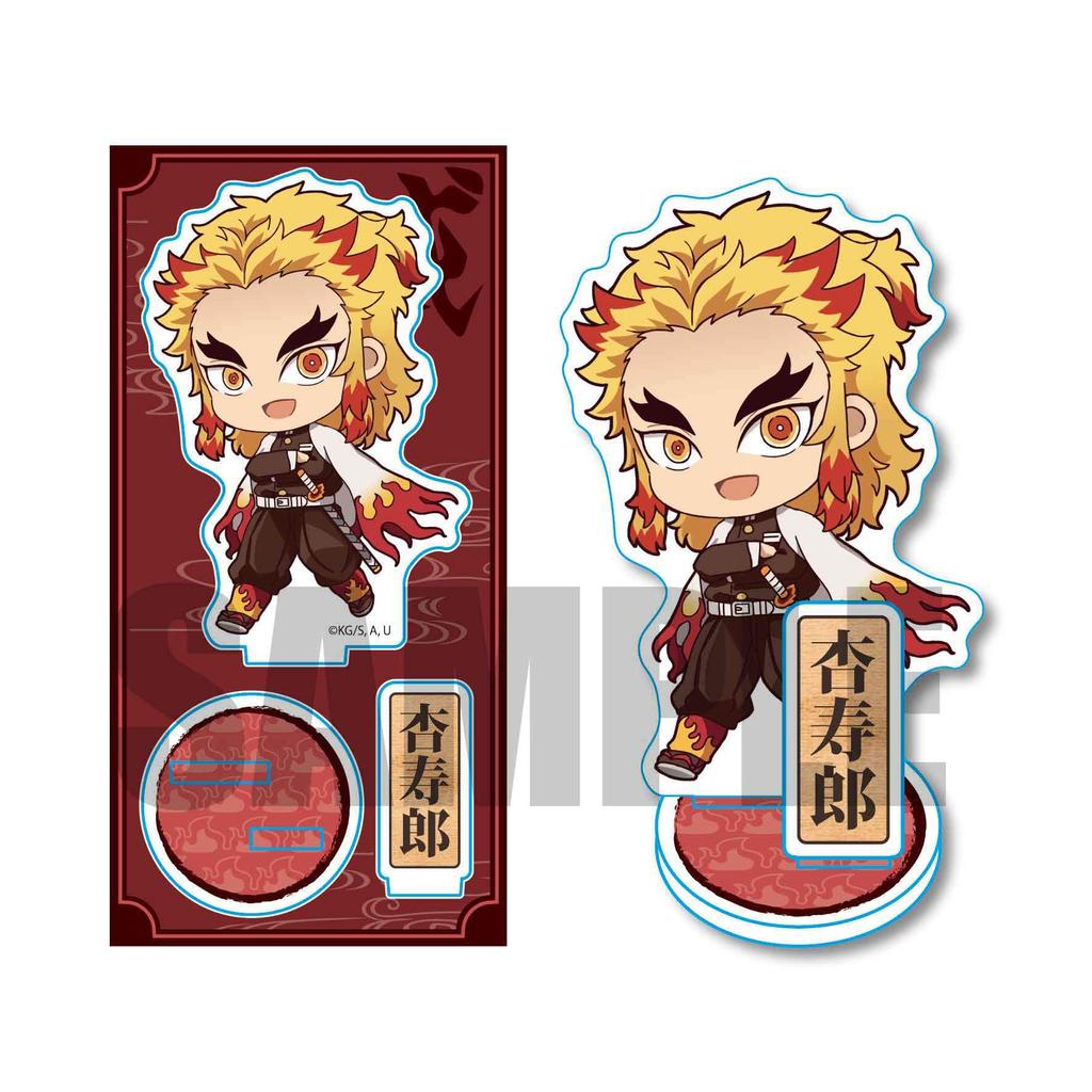 Demon Kimetsu No Yaiba Rengoku Kyoujuro Tekutoko Acrylic Figure Third Edition Slayer
