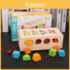 Конструктор Деревянные блоки для дошкольников Число Форма Сортировка Ранние когнитивные навыки