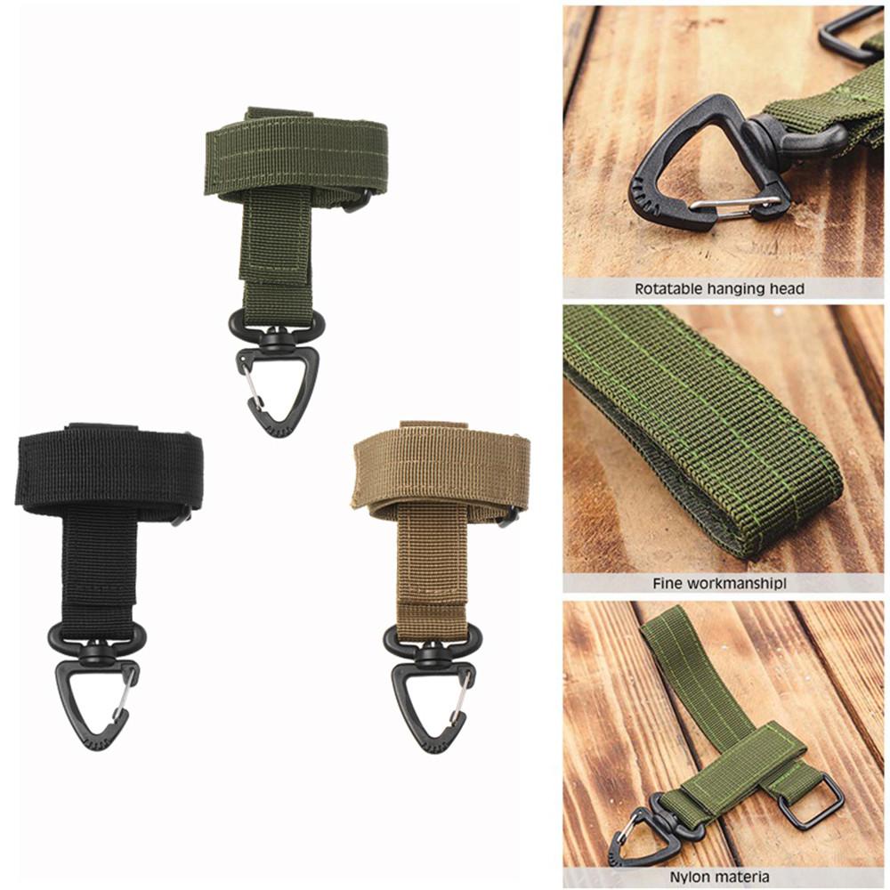 Outdoor Nylon Safety Hanging Buckle Climbing Rope Storage Glove Hook